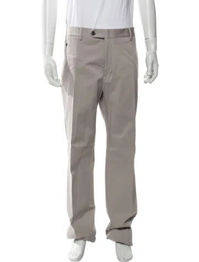 Pre-owned Ferragamo Dress Pants In Grey