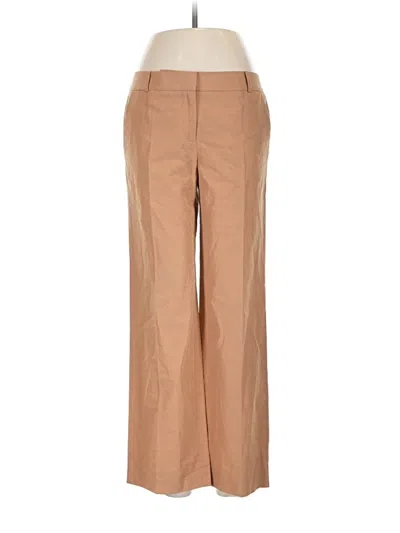 Pre-owned Ferragamo Dress Pants In Tan