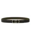 Ferragamo Adjustable Length Dual-tone Belt Hooks