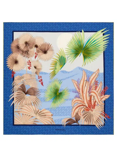 Ferragamo Dune Print Silk Scarf