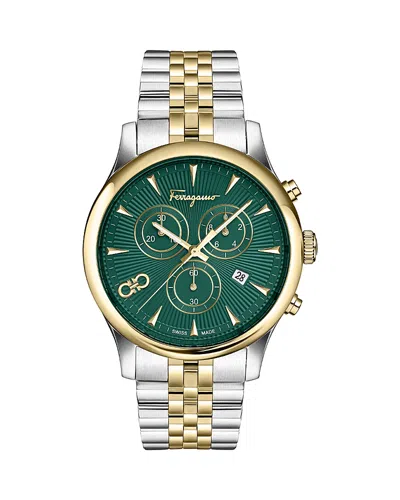FERRAGAMO DUO CHRONOGRAPH, 42MM