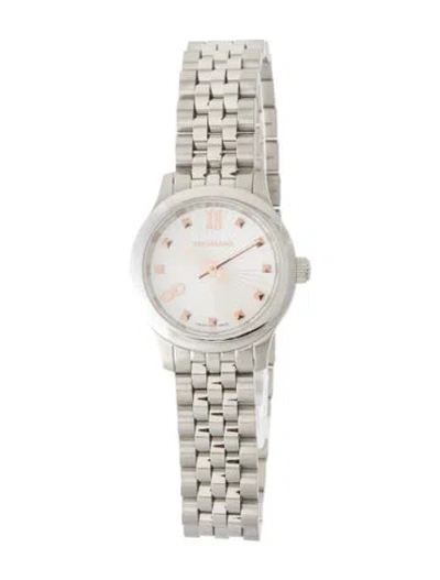 Pre-owned Ferragamo Duo Mini Watch, 25mm In Multi
