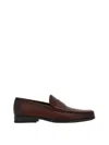 Ferragamo Logo-debossed Leather Loafers