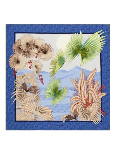 Ferragamo Dure-print Silk Scarf