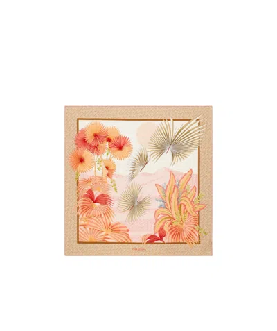 Ferragamo Dure Print Silk Scarf In Multi