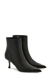 Ferragamo 70mm Pointed Toe Boots In Nero
