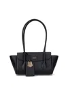 Ferragamo East-west Medium Tote Bag In Black
