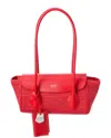Ferragamo Salvatore Feragamo East-west Leather Tote In Red