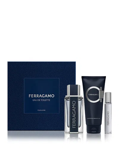 Ferragamo Eau De Toilette 3 Piece Gift Set ($137 Value)