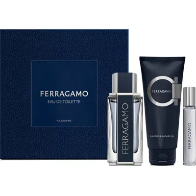 Ferragamo Eau De Toilette Git Set (limited Edition) $137 Value In No Color