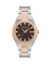 Ferragamo Edge Bracelet Watch, 40mm In Metallic