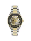 Ferragamo Edge Skeleton Automatic 42mm Watch In Multi