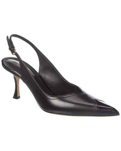 FERRAGAMO FERRAGAMO EGNA LEATHER SLINGBACK PUMP