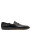 FERRAGAMO ELAINE BLACK LOAFERS