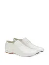 Ferragamo Elasticated Side Panel Loafers In White