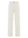 Ferragamo Elasticated Tailore Trousers In White