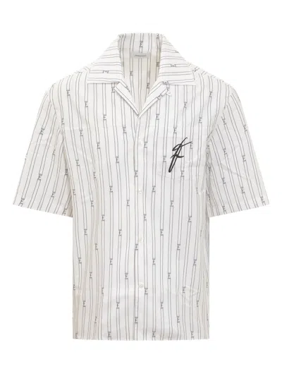 Ferragamo Elegant Classic Shirt - Ss24 In White