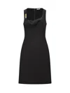 Ferragamo Elegant Lungo Suit In Black