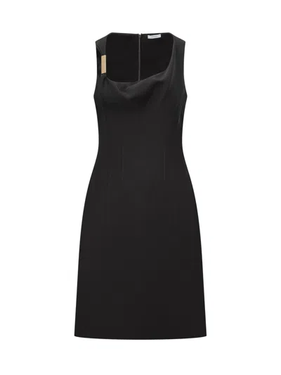 Ferragamo Elegant Lungo Suit In Black