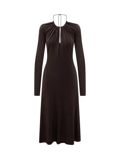 Ferragamo Elegant Mini Suit In Brown