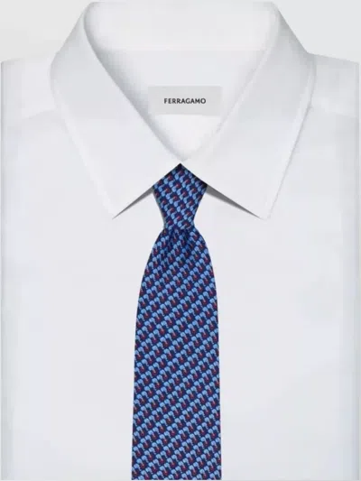 Ferragamo Elephant Print Silk Tie