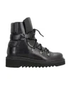 Ferragamo Elimo Lace-up Leather Boots