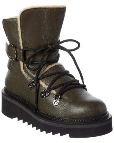FERRAGAMO FERRAGAMO ELIMO LEATHER BOOT