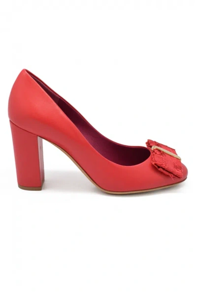 Ferragamo Elinda Pumps In Pink
