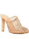 Ferragamo Ellas X5 Womens Evening Woven Heels In Neutrals