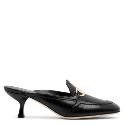 Ferragamo Ophelia 55 Bow-embellished Slingback Pumps In Black