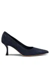 Ferragamo Elydea 70 Suede Pumps