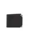 Ferragamo Embellished Wallet In Black
