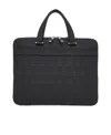 Ferragamo Men's Gancini Business Bag In Black