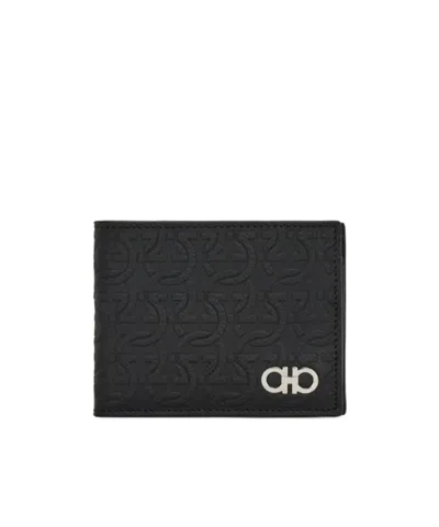 Ferragamo Bifold Wallet In Black