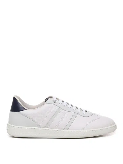 FERRAGAMO EMBOSSED LOGO SNEAKERS