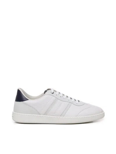 FERRAGAMO EMBOSSED LOGO SNEAKERS