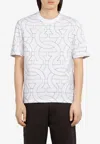 Ferragamo Embroidered Gancini T-shirt In White