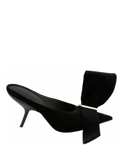 Ferragamo Emii 85 Mules In Black