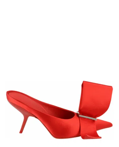 Ferragamo Emii 85 Mules In Red