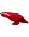 Ferragamo Emii T Satin Flat In Red