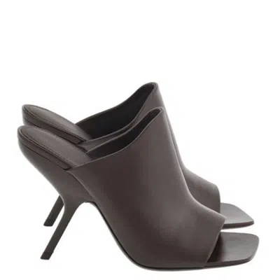 Ferragamo Era X5 Nappa Leather Mules In Black