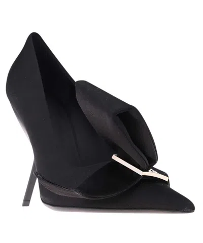 Ferragamo Erica Bow Pumps In Black