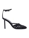 Ferragamo Nappa Leather Ermelia Pumps With Ankle Strap