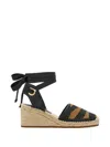 Ferragamo Espadrilles In Black