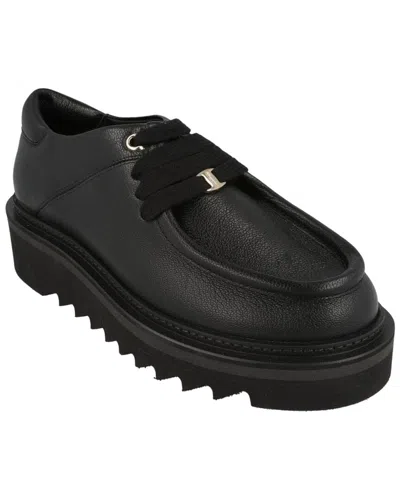 Ferragamo Euripilo Leather Loafer In Black