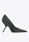 Ferragamo Eva 105 Leather Pumps In Black