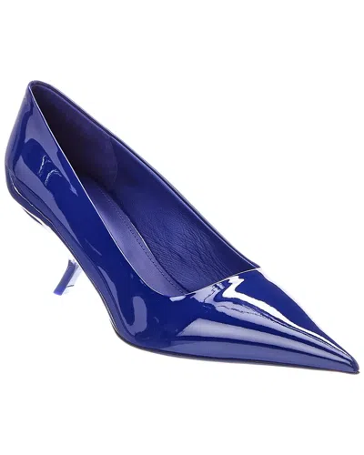 Ferragamo Eva 55 Patent Pump In Blue