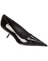 Ferragamo Eva 105 Patent Leather Pumps In Black