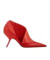 Ferragamo 85mm Eva Pumps In Red