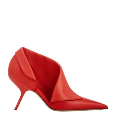 Ferragamo Eva Pump Soft In Red